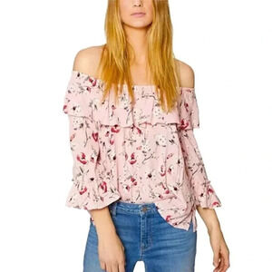 SANCTUARY Clothing Women Avery Knit Blouse Size Small